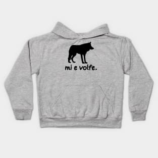 I'm A Wolf (Pandunia) Kids Hoodie